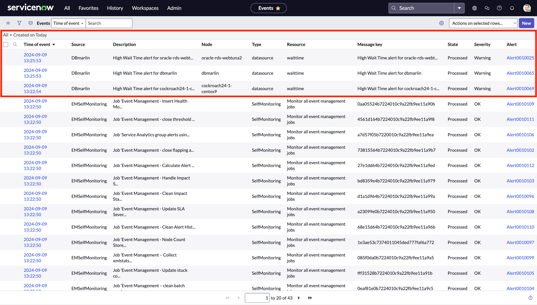 ServiceNow Service Operations Workspace