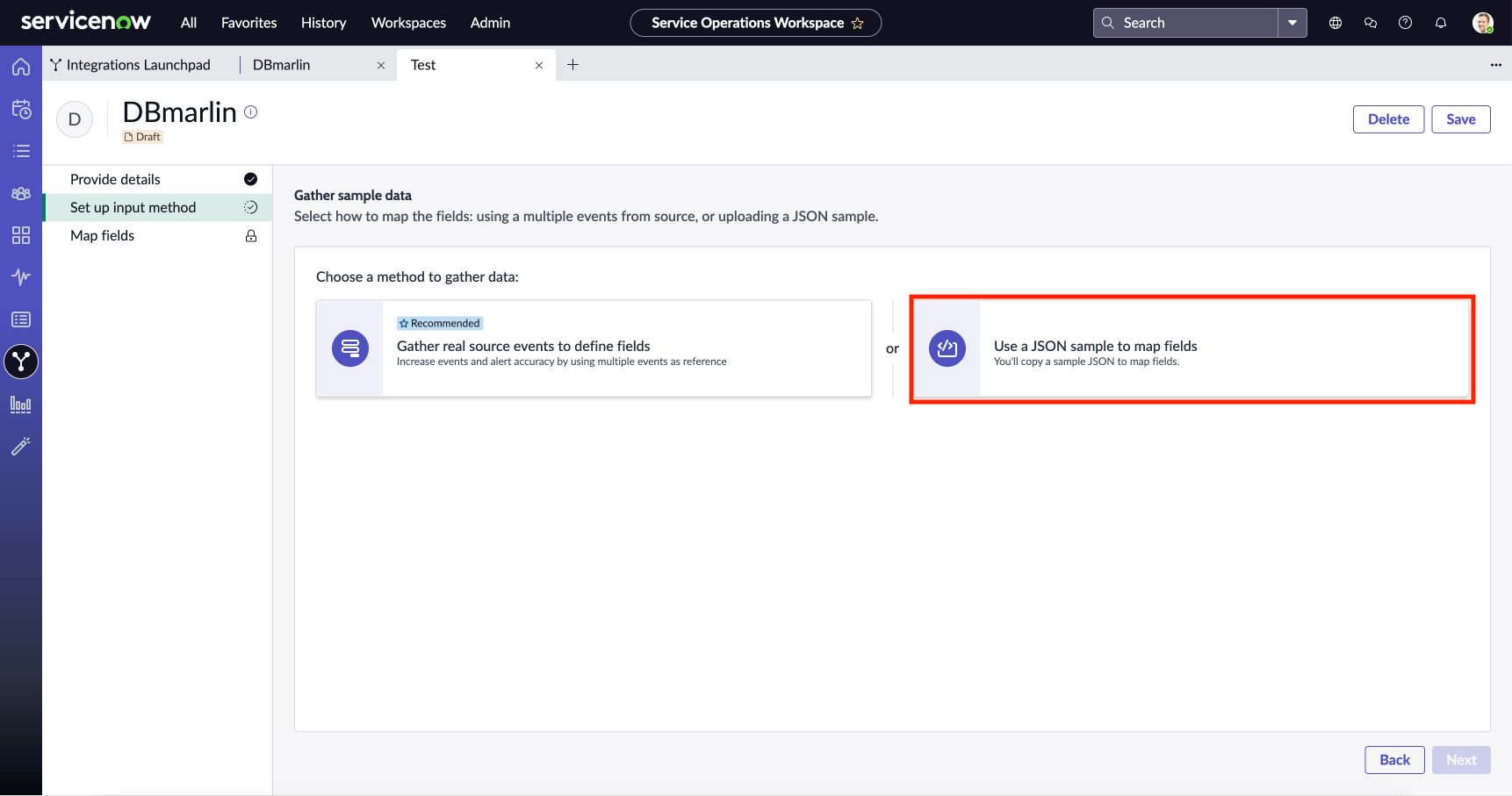 ServiceNow Custom Connector (Configure)