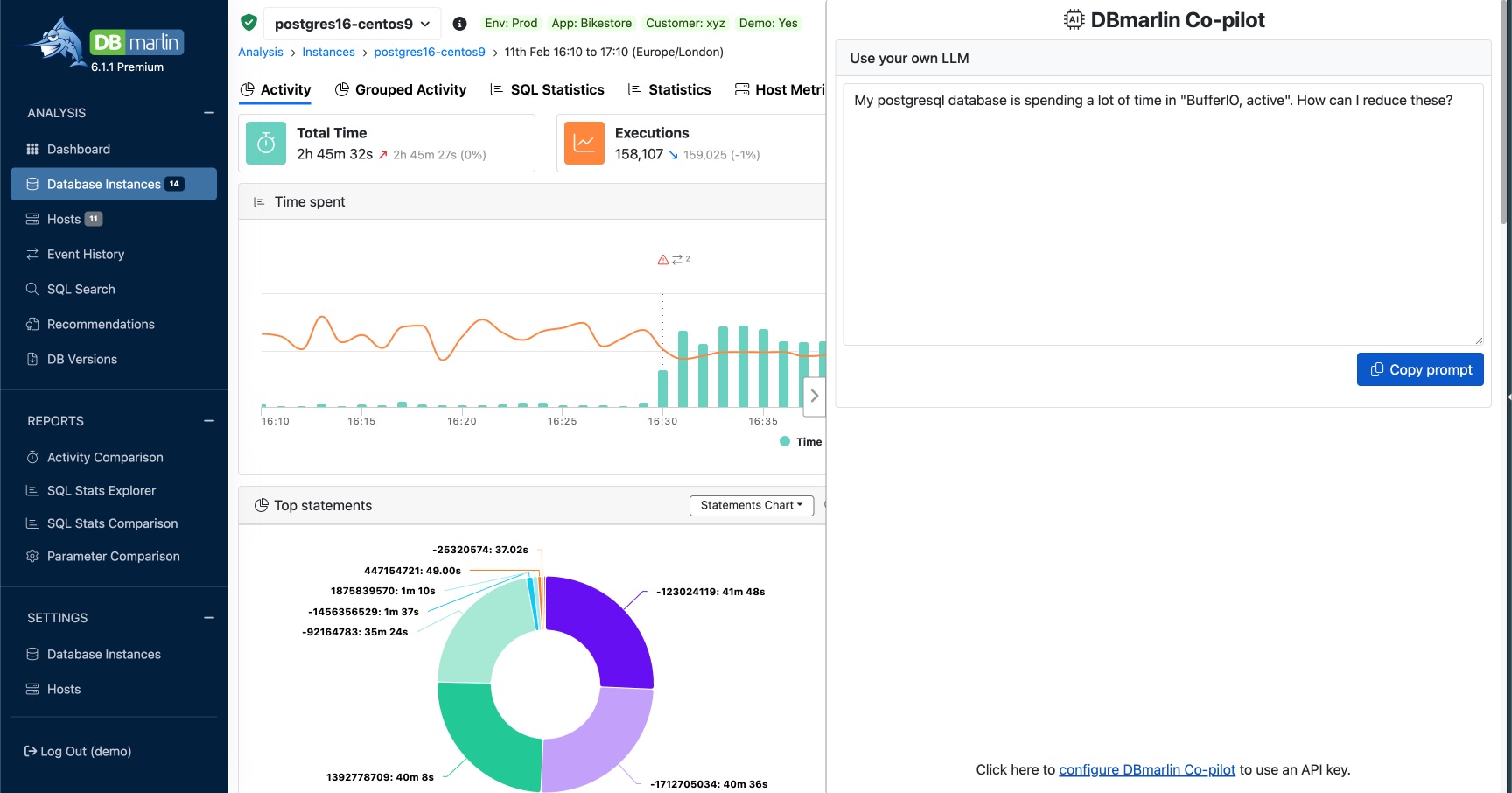 Example showing how to use your own LLM